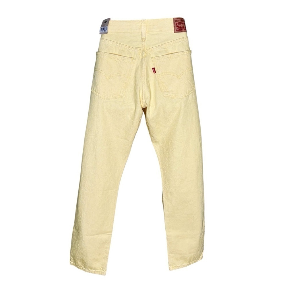 Levi's Women's Yellow Straight Leg Jeans Nwt Size 29x30 - Picture 14 of 16